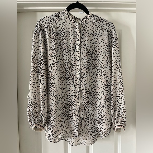 Max Studio Tops - Max Studio Polka Dot Blouse